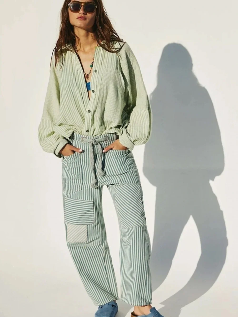 Free people Moxie Railroad Jeans - Picture 3 of 9